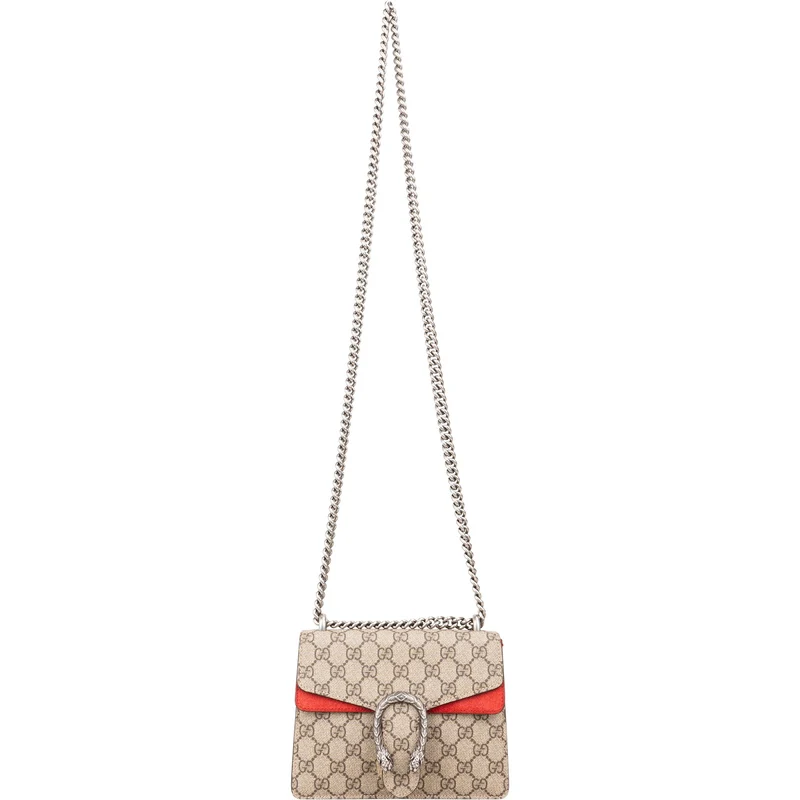 Gucci Monogram GG Supreme Dionysus Mini Crossbody Bag