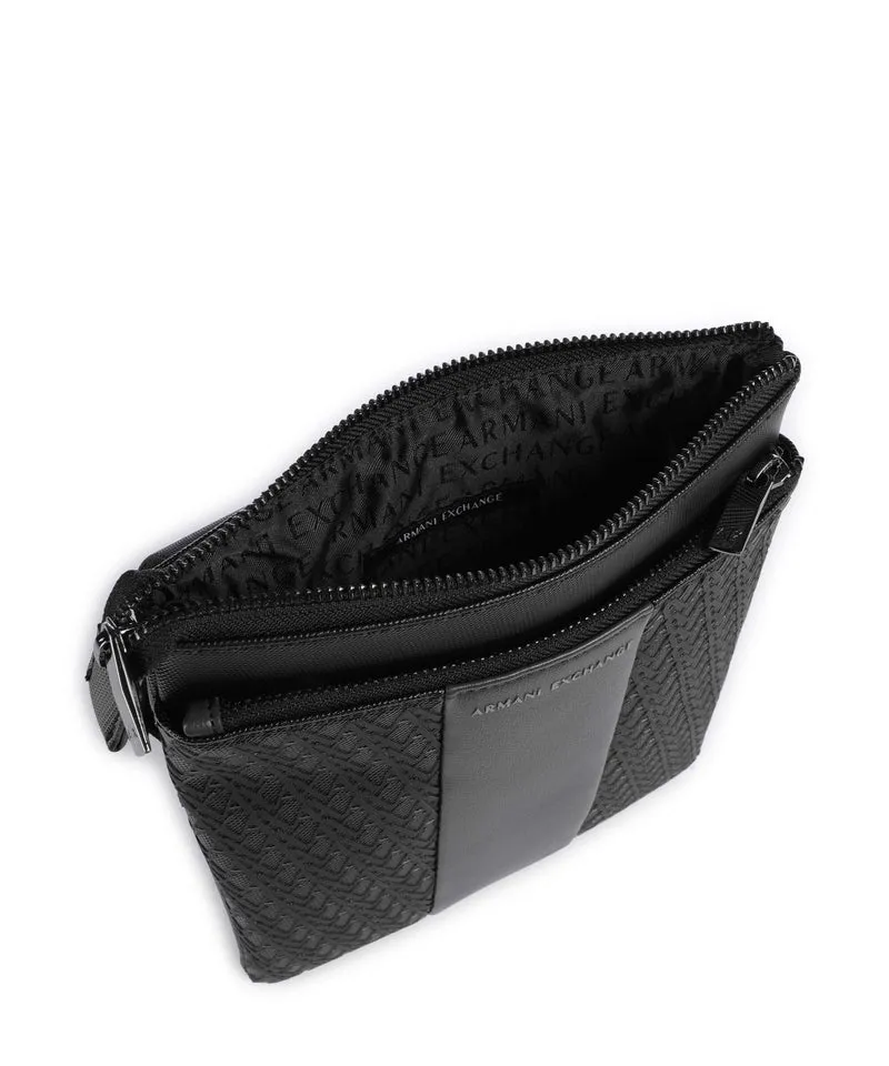 Armani Exchange William Umhängetasche black/forged iron