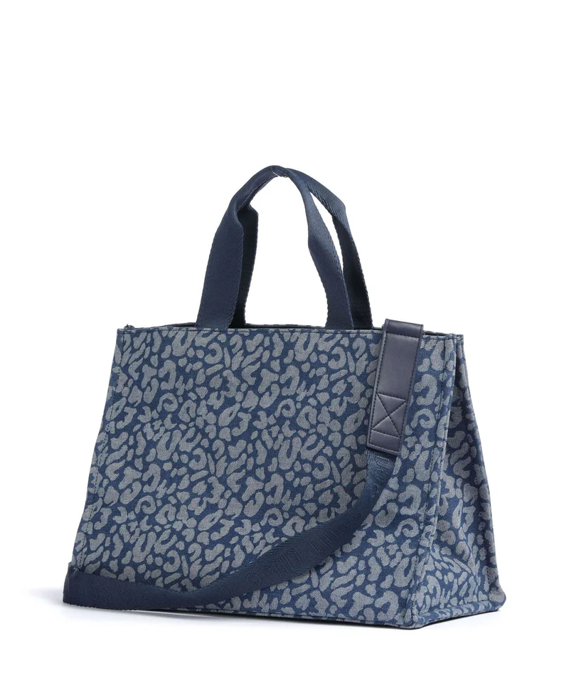 Liu Jo Soft L Handtasche den blue animalier