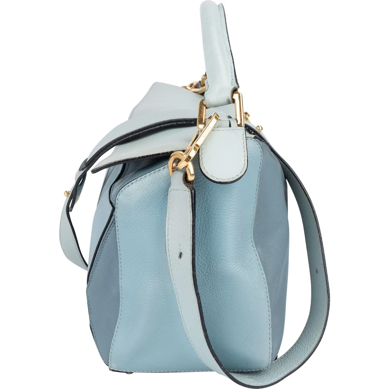 Loewe Calfskin Leather Puzzle Handbag