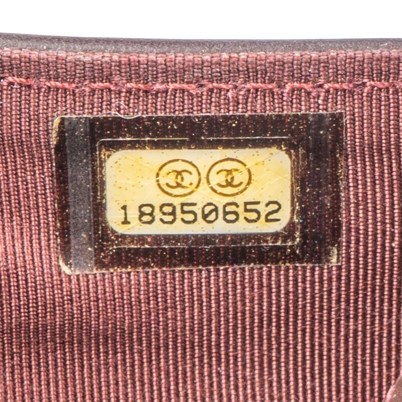 Chanel Quilted Caviar Leather CC Classic Long Double Flap Wallet