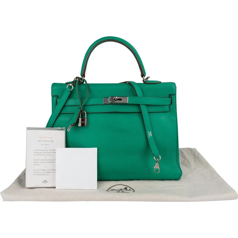 Hermès Togo Leather Kelly 32 Retourne Handbag
