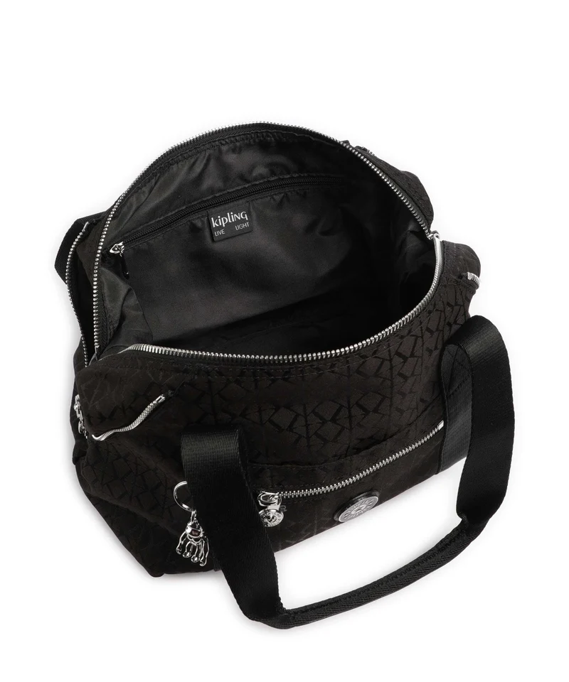 Kipling Elevated Art Mini Handtasche noir sign jq