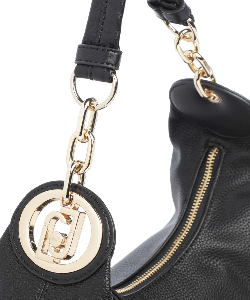 Liu Jo Faiza S Beuteltasche nero/brass gold