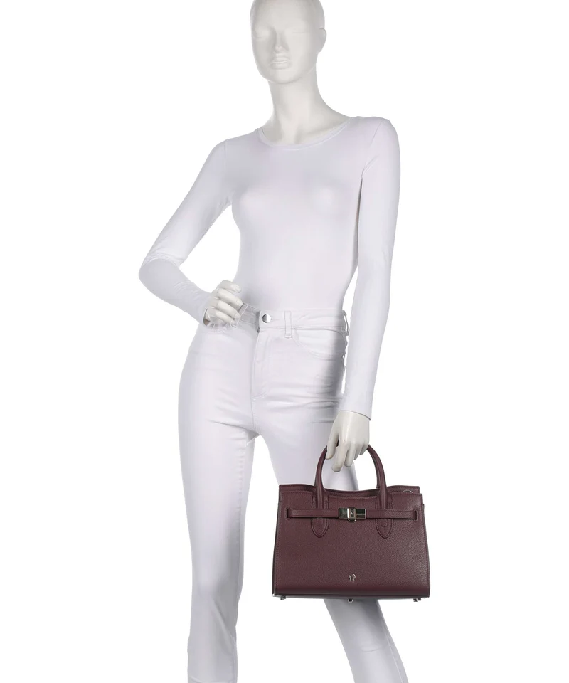 Aigner Farah M Handtasche port red