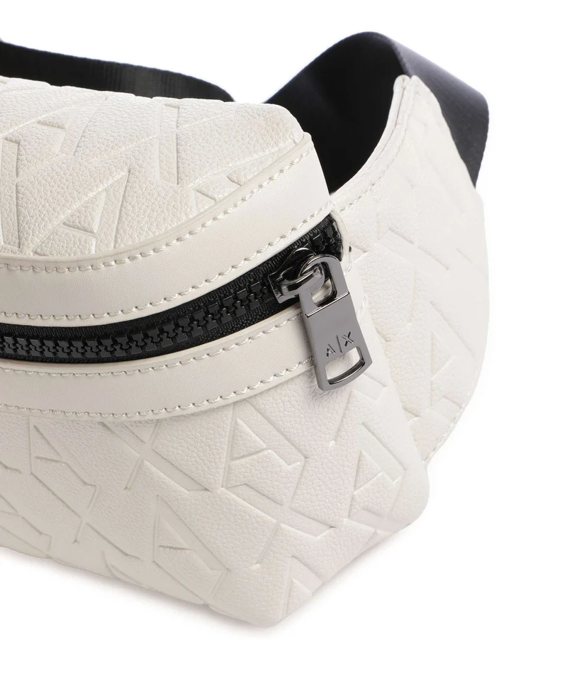 Armani Exchange Liam Gürteltasche cream