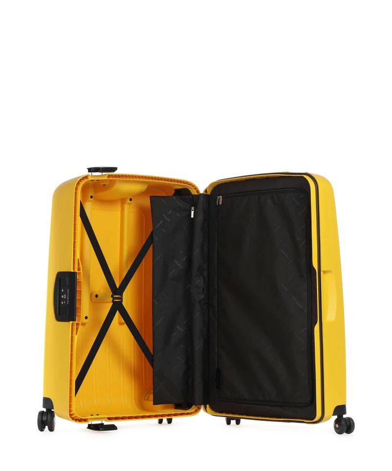 Samsonite S'Cure 4-Rollen Trolley citrus