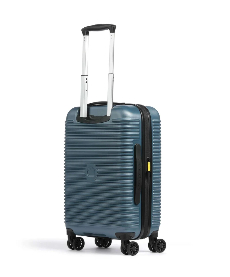Delsey Paris Freestyle 4-Rollen Trolley blue
