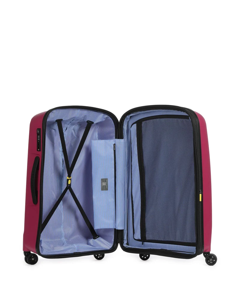 Delsey Paris Belmont Plus 4-Rollen Trolley raspberry