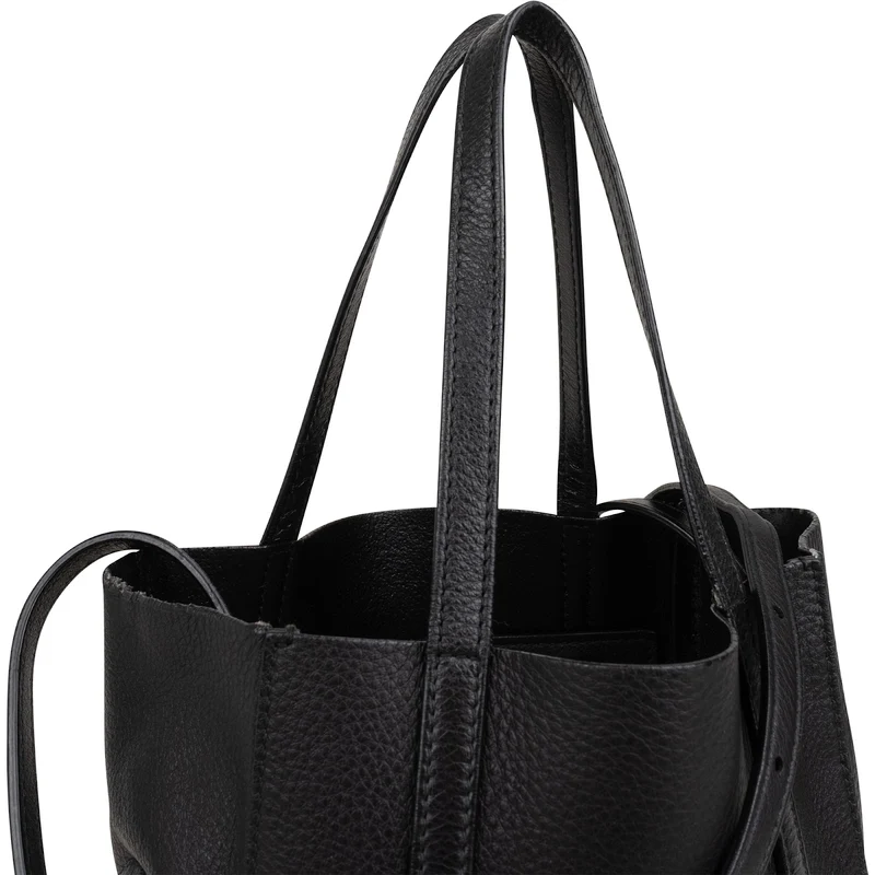 Balenciaga Grained Calfskin Everyday Small Tote Crossbody Handbag