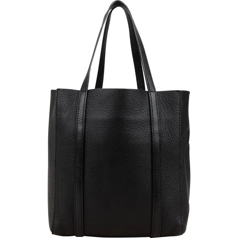 Balenciaga Grained Calfskin Everyday Small Tote Crossbody Handbag