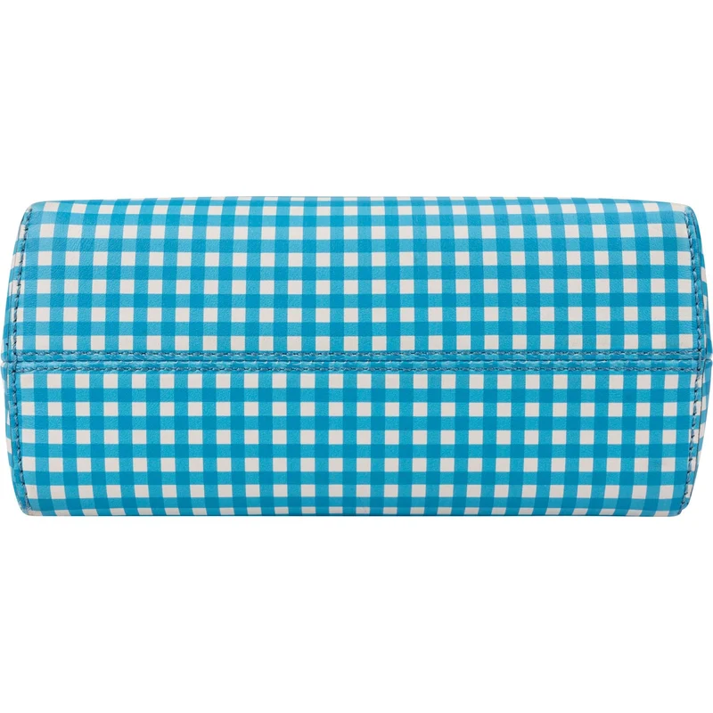 Fendi Gingham Checkered Monogram Mini By The Way Crossbody Bag