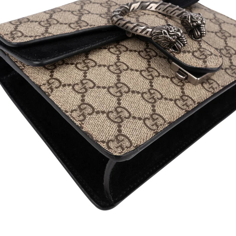Gucci Monogram GG Supreme Canvas Dionysus Mini Crossbody Bag