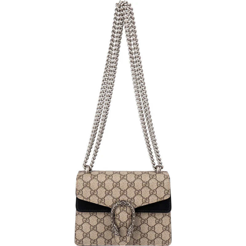 Gucci Monogram GG Supreme Canvas Dionysus Mini Crossbody Bag