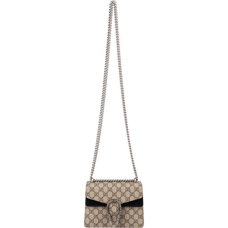 Gucci Monogram GG Supreme Canvas Dionysus Mini Crossbody Bag