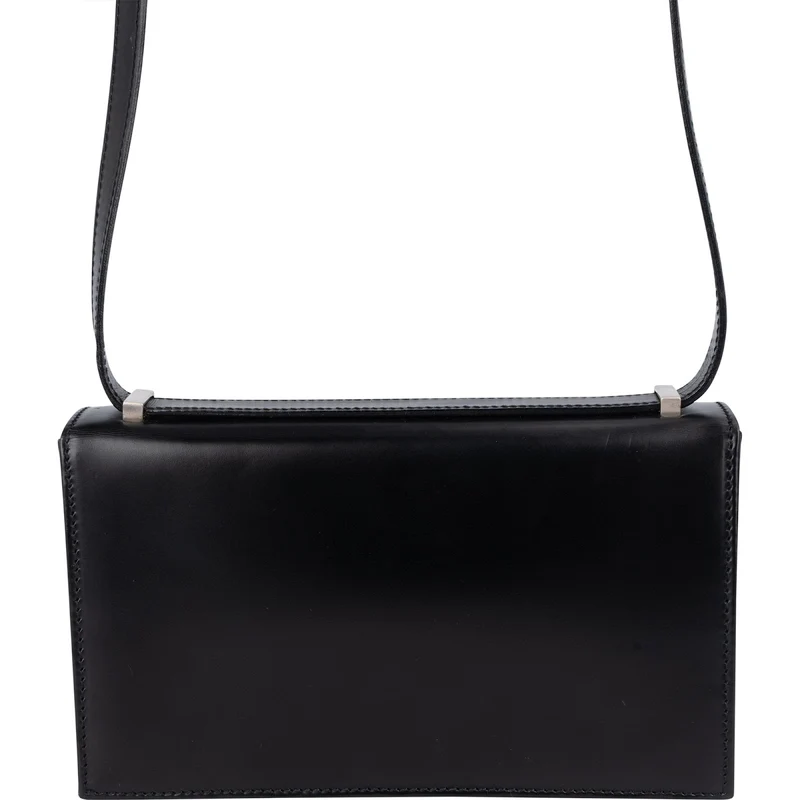 Salvatore Ferragamo Leather Gancini Small Flap Crossbody Bag