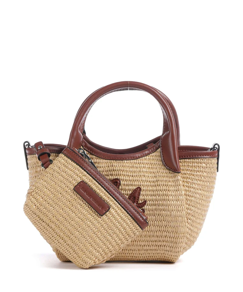 Emporio Armani Durini 24 S Umhängetasche naturale/siena