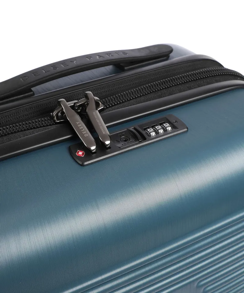 Delsey Paris Freestyle 4-Rollen Trolley blue