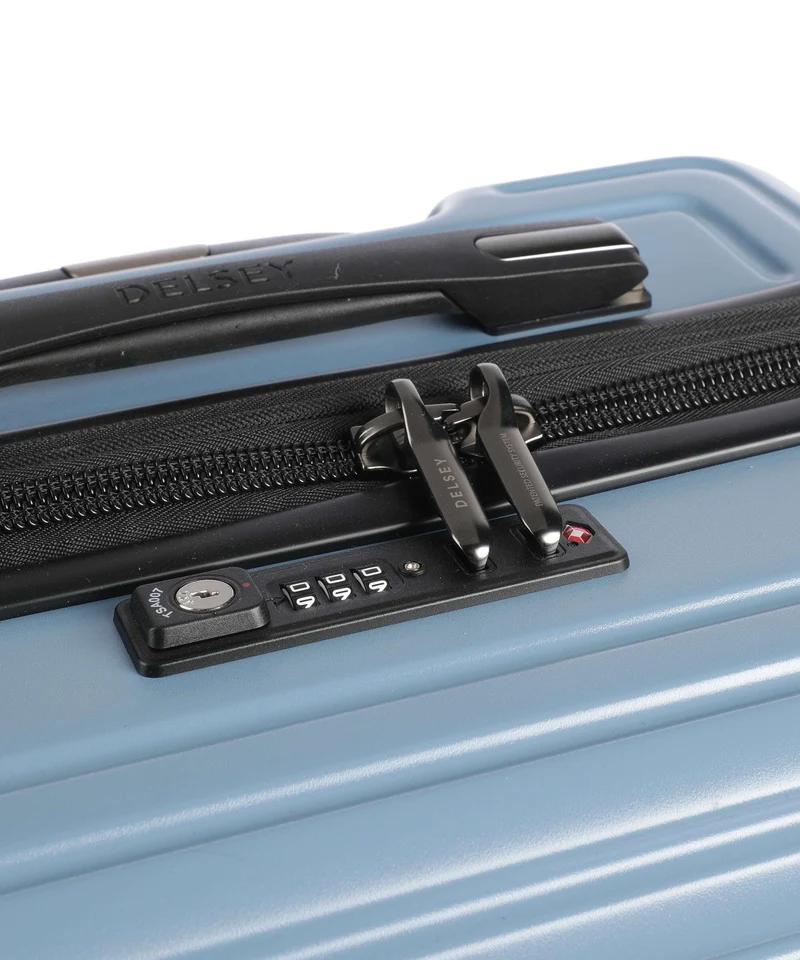 Delsey Paris Caumartin Plus 4-Rollen Trolley zinc blue