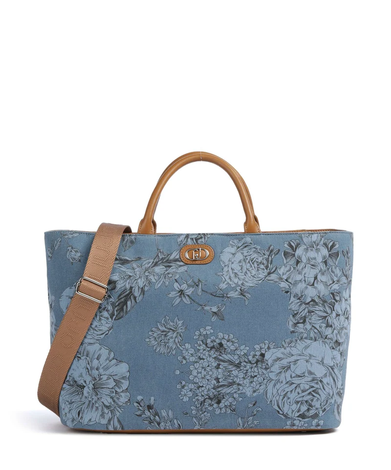 Liu Jo Sira L Handtasche denim flowers