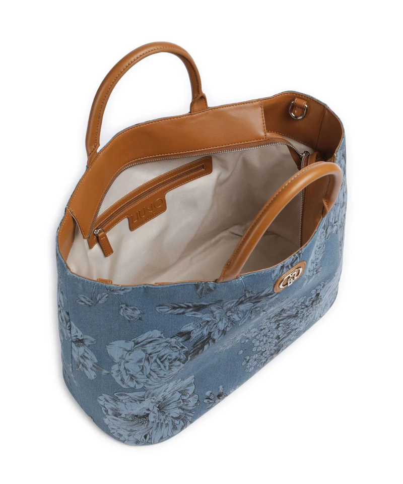 Liu Jo Sira L Handtasche denim flowers