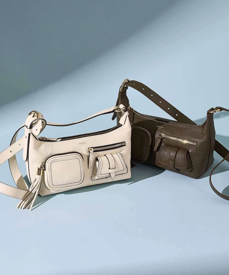 Lancel Premier Flirt S Umhängetasche snow