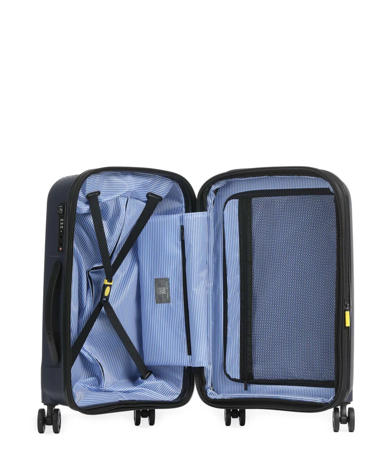 Delsey Paris Belmont Plus 4-Rollen Trolley blue