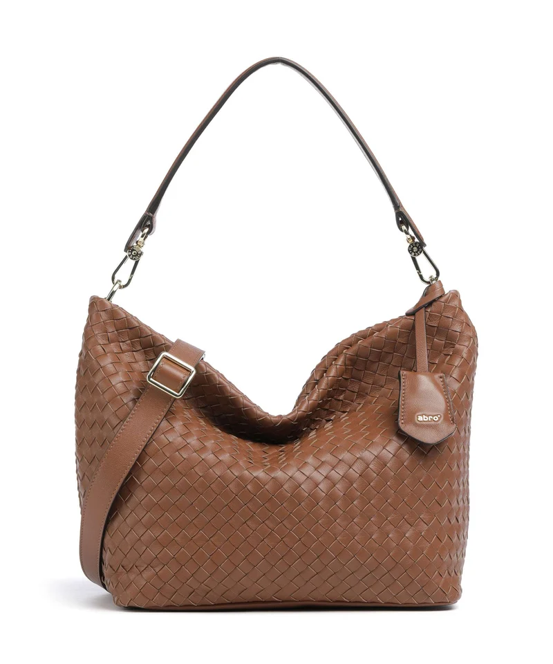 Abro Piuma Ebony Beuteltasche caramel/cognac