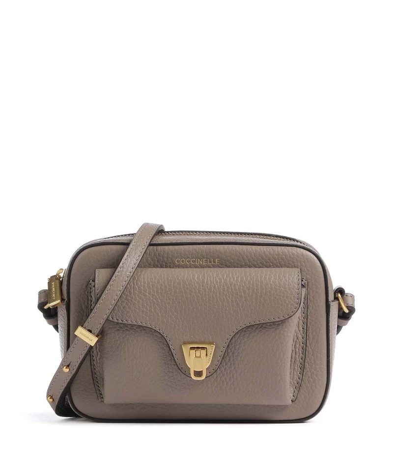 Coccinelle Beat Soft Umhängetasche warm taupe
