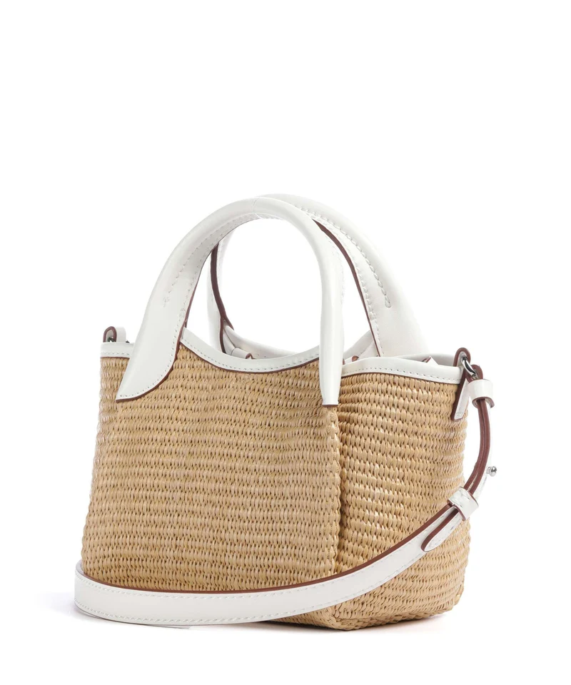 Emporio Armani Durini 24 S Umhängetasche naturale/bianco