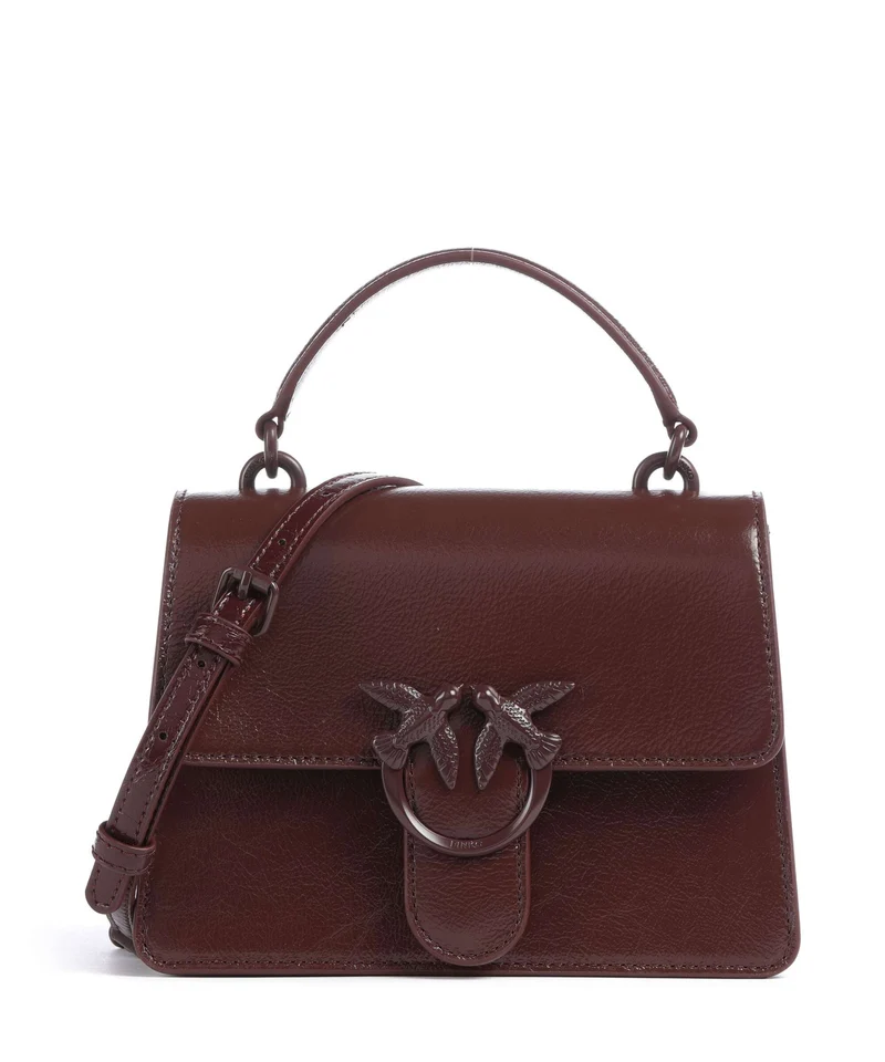 Pinko Love One Mini Handtasche burgundy wine