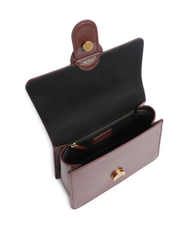 Pinko Love One Mini Handtasche burgundy wine