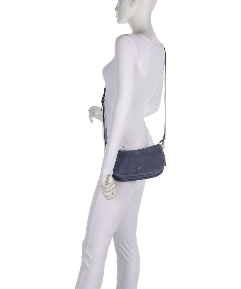 Coach Waverly Schultertasche light denim