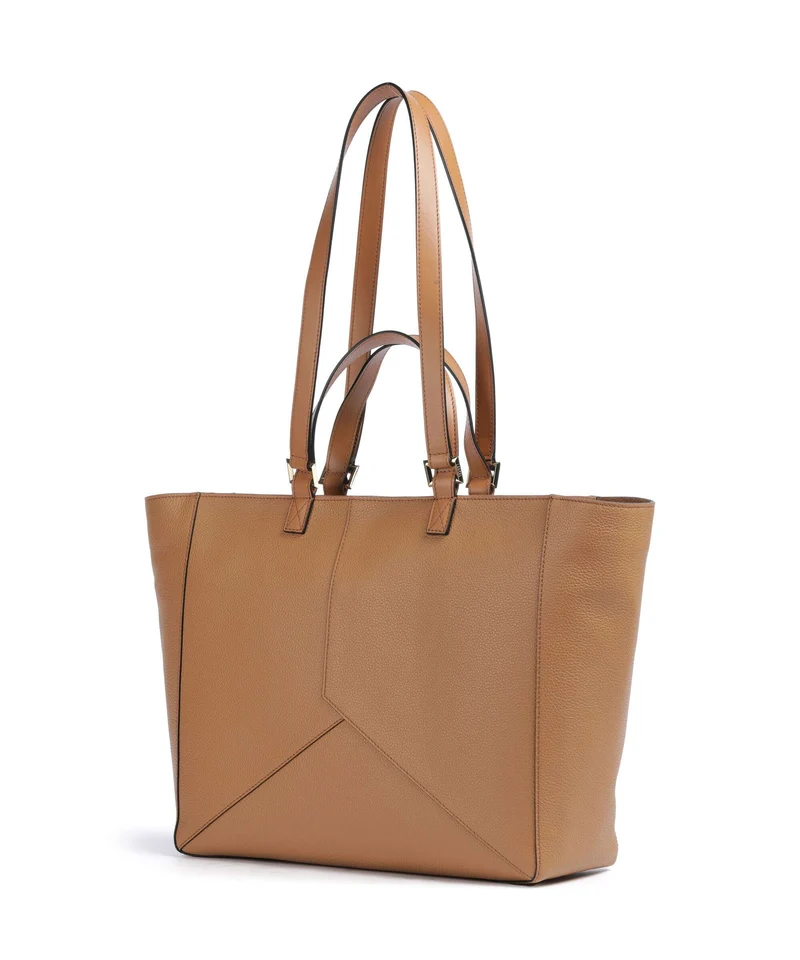 Lancel Enveloppe M Shopper camel