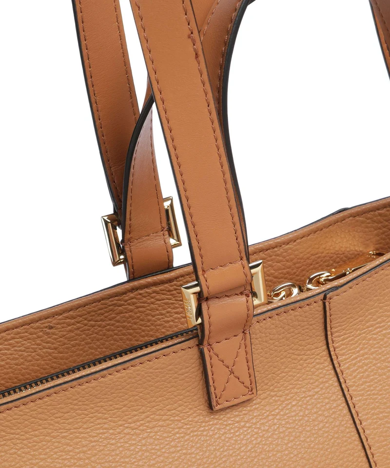 Lancel Enveloppe M Shopper camel