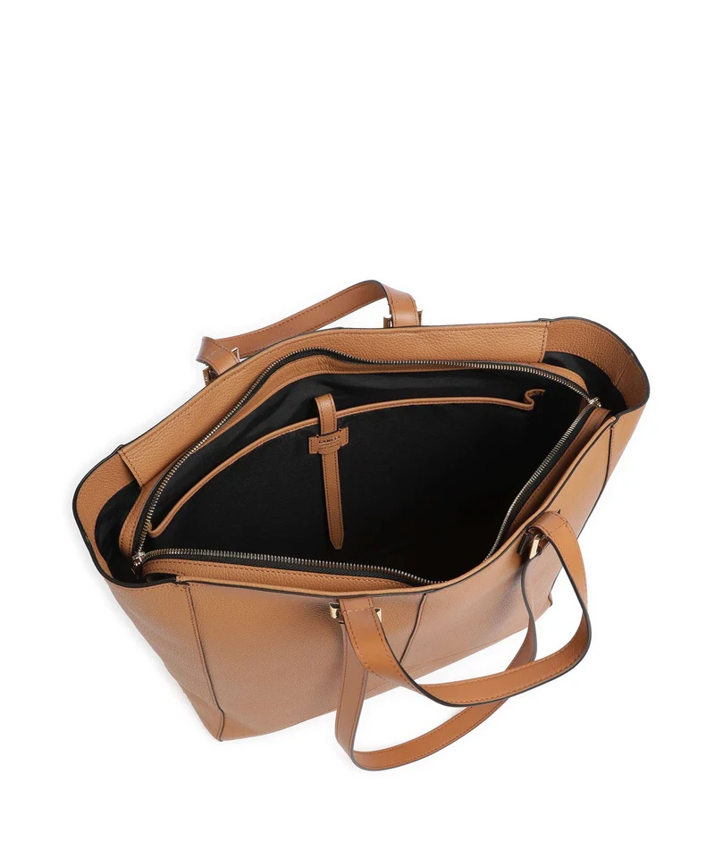 Lancel Enveloppe M Shopper camel