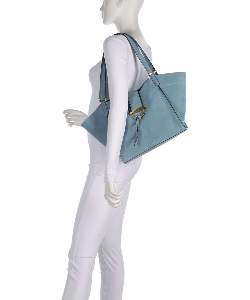 Abro Suede Temi Shopper sapphire
