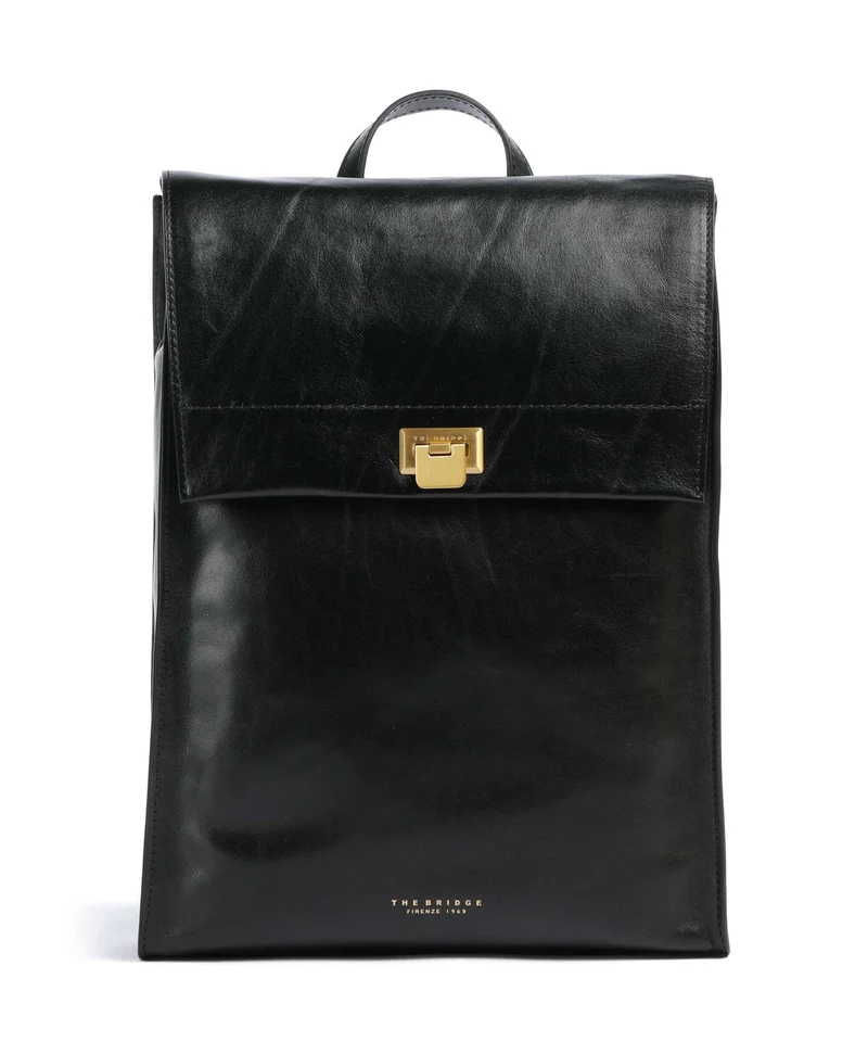 The Bridge Leila Laptop-Rucksack nero