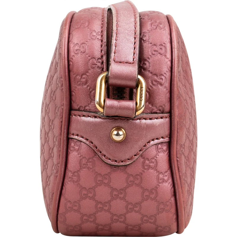 Gucci Guccissima Leather Bamboo Tassel Soho Crossbody Bag