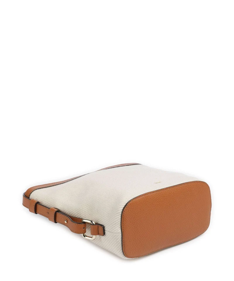 Abro Super Drill Cosmo Umhängetasche ivory/cuoio