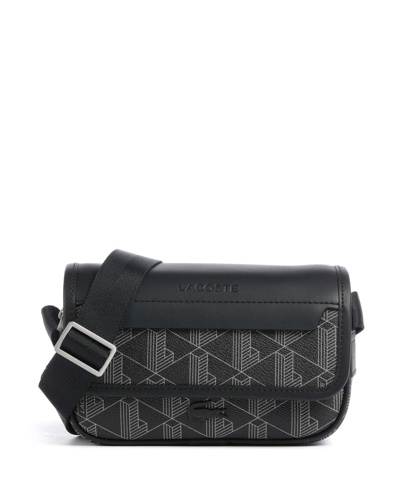 Lacoste The Blend Umhängetasche monogram/noir/gris