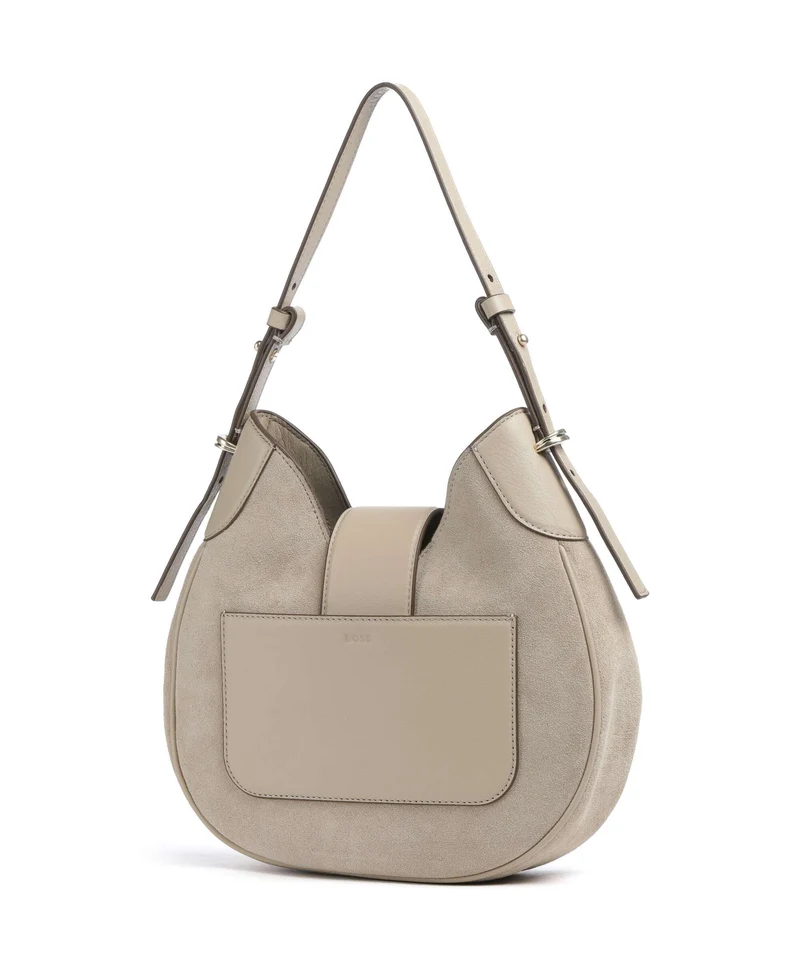 BOSS Beyond Beuteltasche light beige