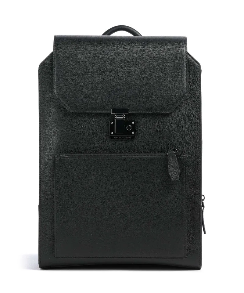 Emporio Armani Milano Rucksack black beauty