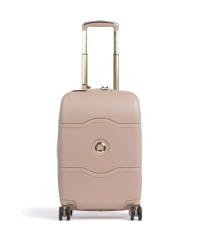 Delsey Paris Chatelet Air 2.0 4-Rollen Trolley beige rose