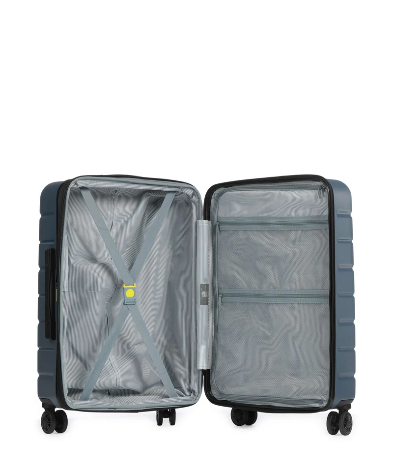 Delsey Paris Air Armour 4-Rollen Trolley pebble