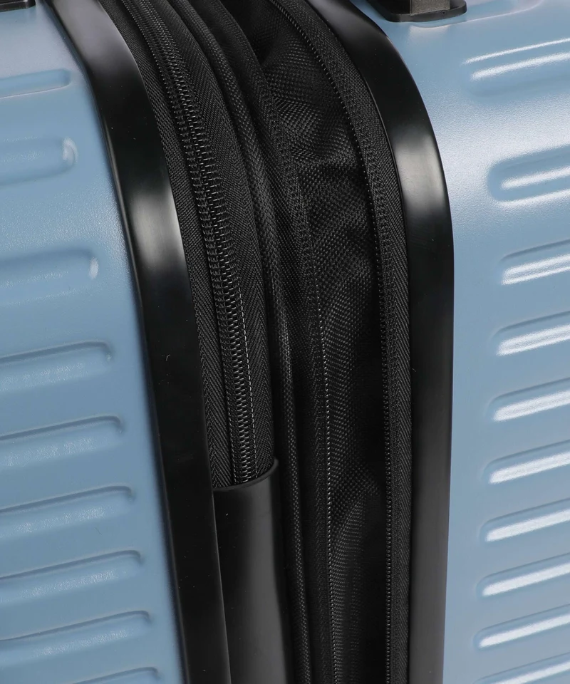 Delsey Paris Caumartin Plus 4-Rollen Trolley zinc blue