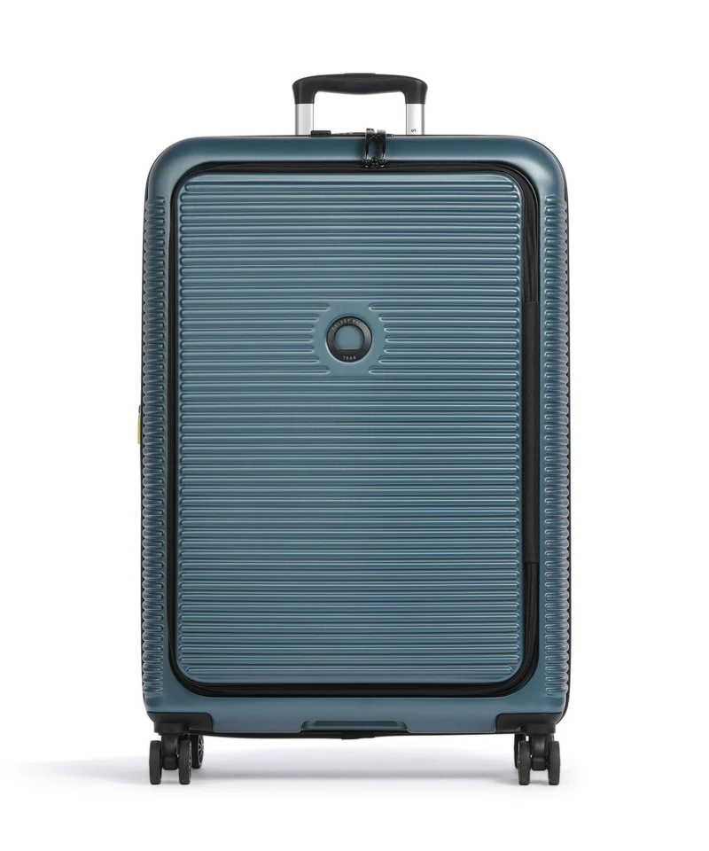 Delsey Paris Freestyle 4-Rollen Trolley blue