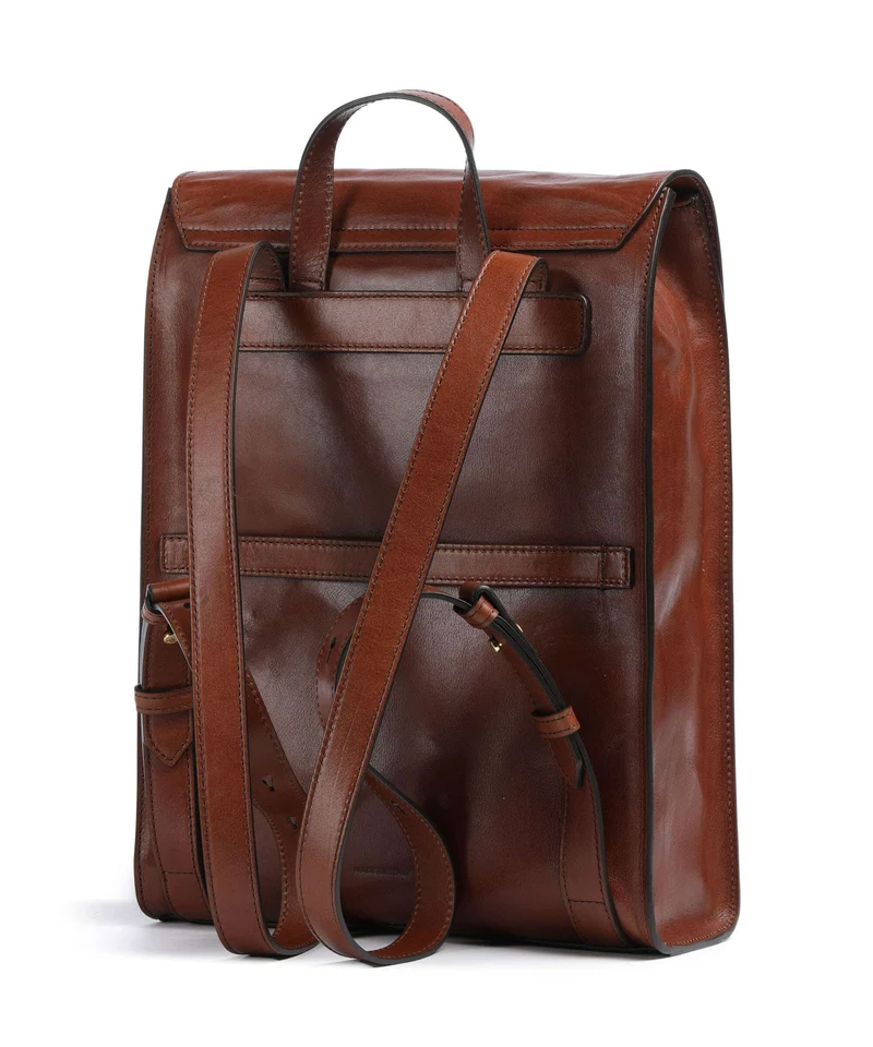 The Bridge Leila Laptop-Rucksack marrone