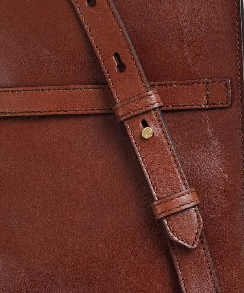 The Bridge Leila Laptop-Rucksack marrone