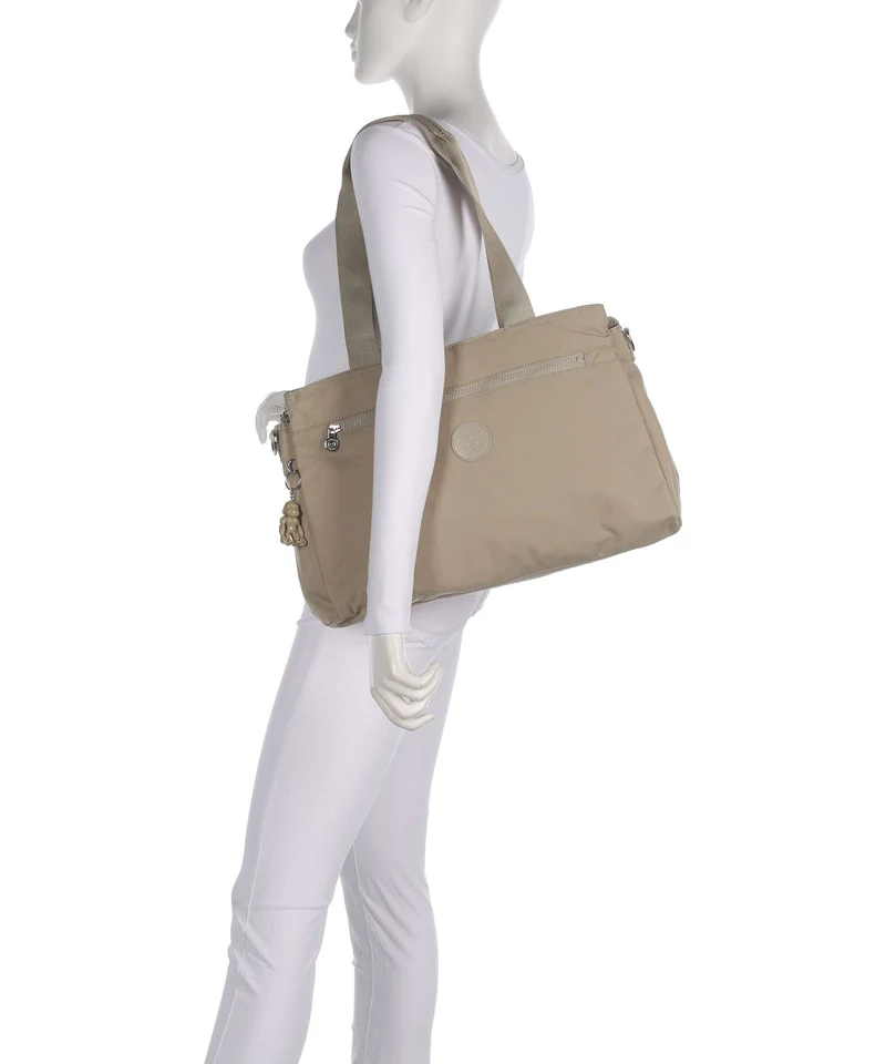 Kipling Elevated Elysia Work Shopper boho tan